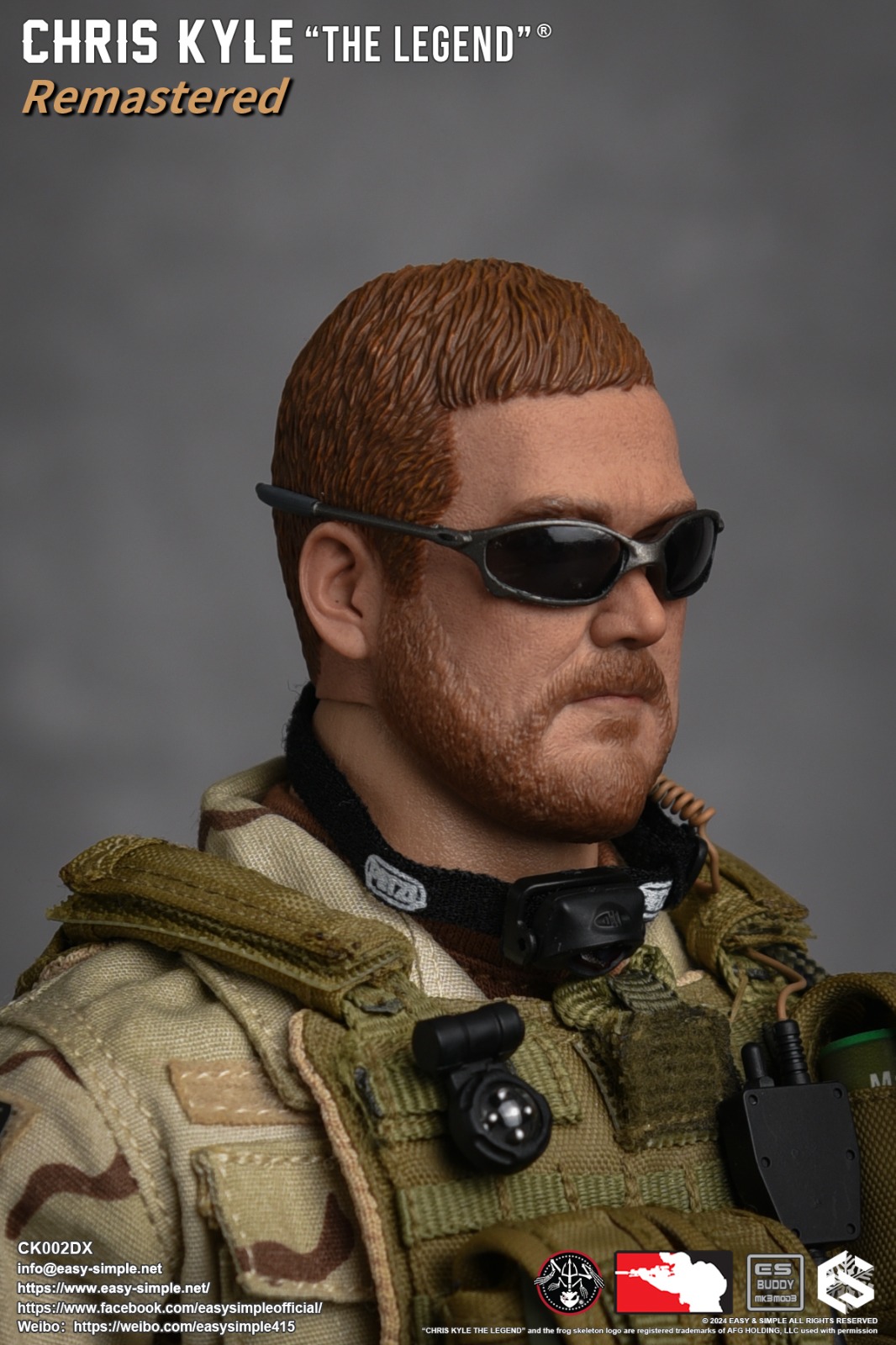 BlackOpsToys X Easy&Simple ES CK002DX Chris Kyle "The Legend" Remastered (Deluxe Version)