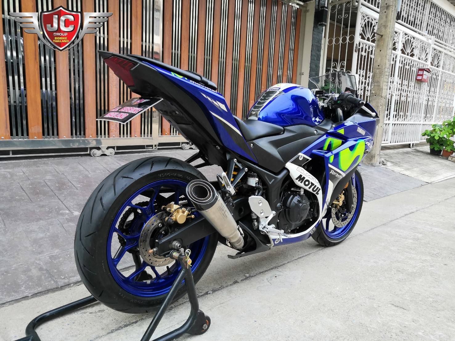 YZF R3_MOVISTAR ลายพิเศษ จดทะเบียนปี 2016 แต่งหล่อพอประมาณ‼️