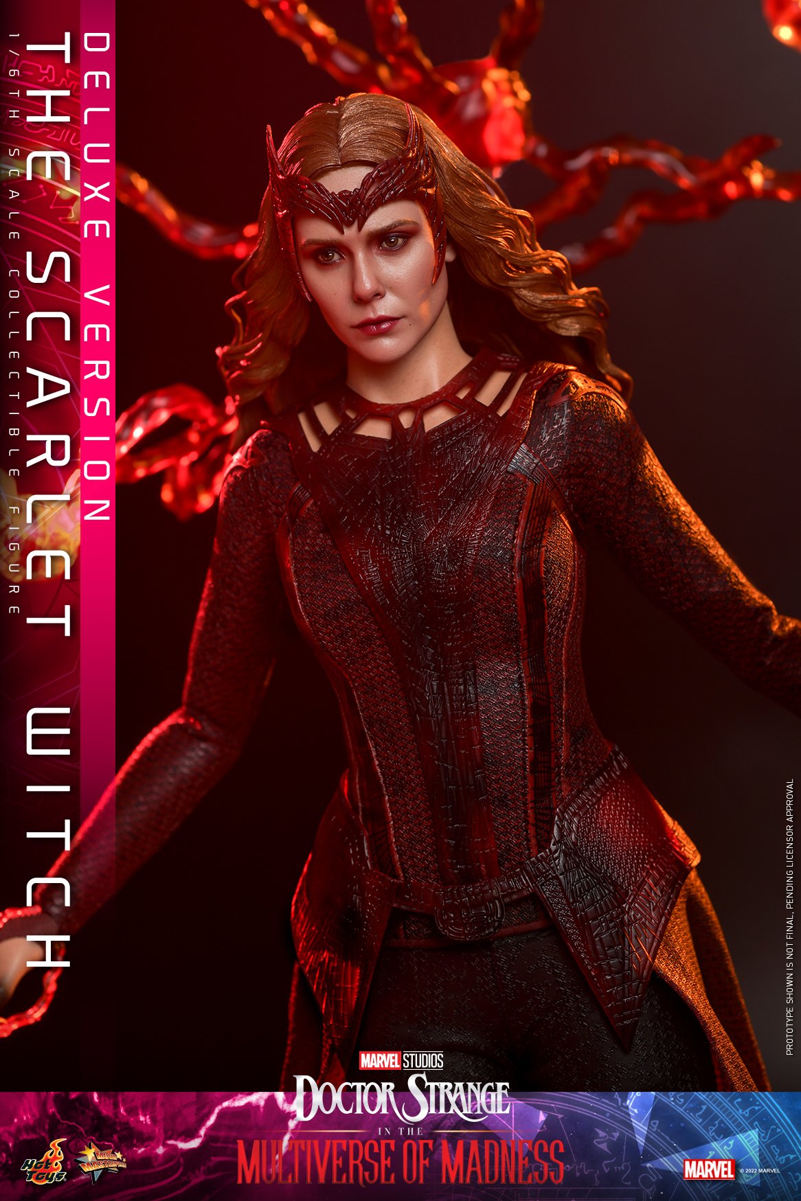 Hot Toys MMS653 1/6 Doctor Strange in the Multiverse of Madness - The Scarlet Witch (Deluxe Version)