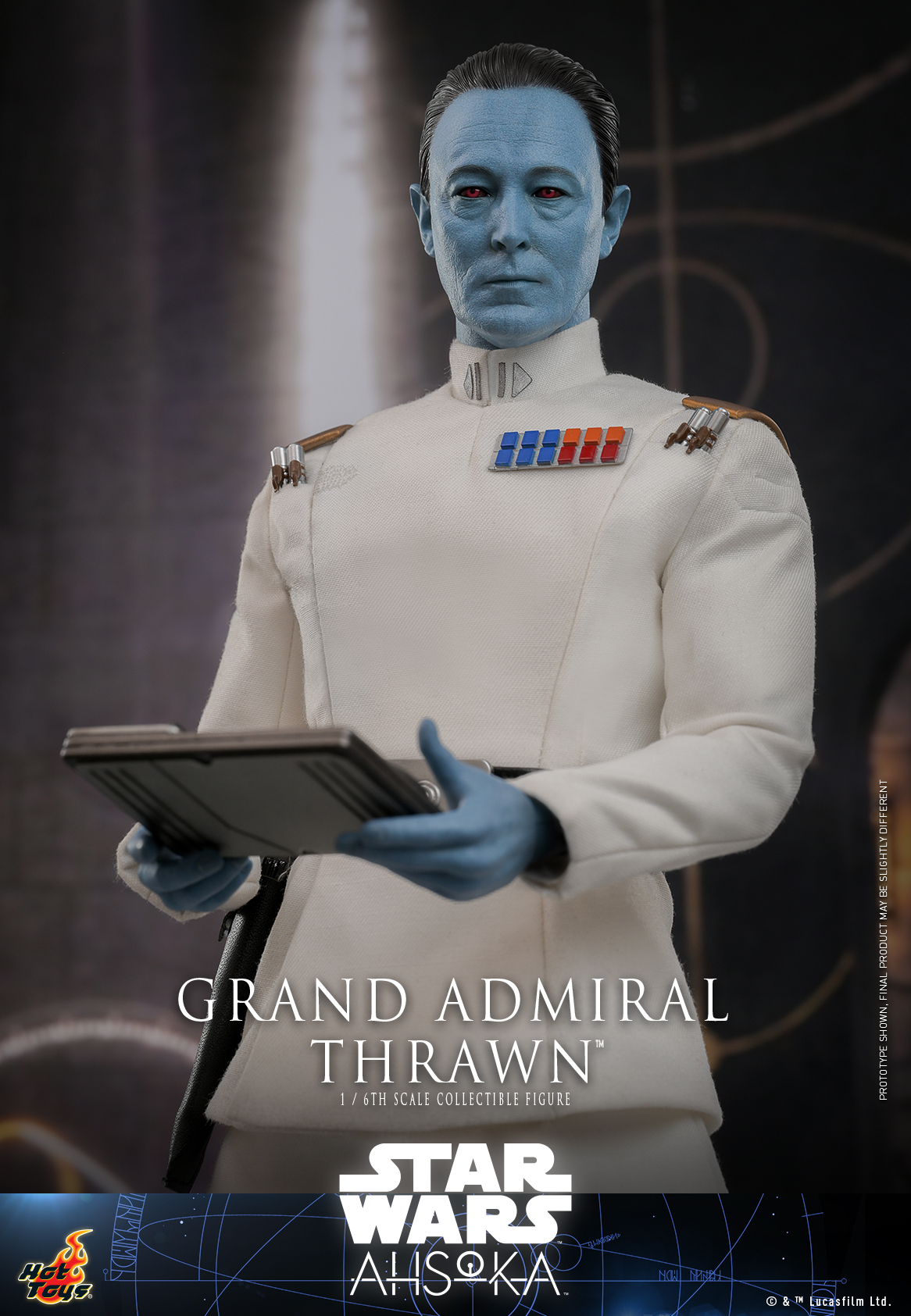 Hot Toys TMS116 1/6 Star Wars: Ahsoka - Grand Admiral Thrawn