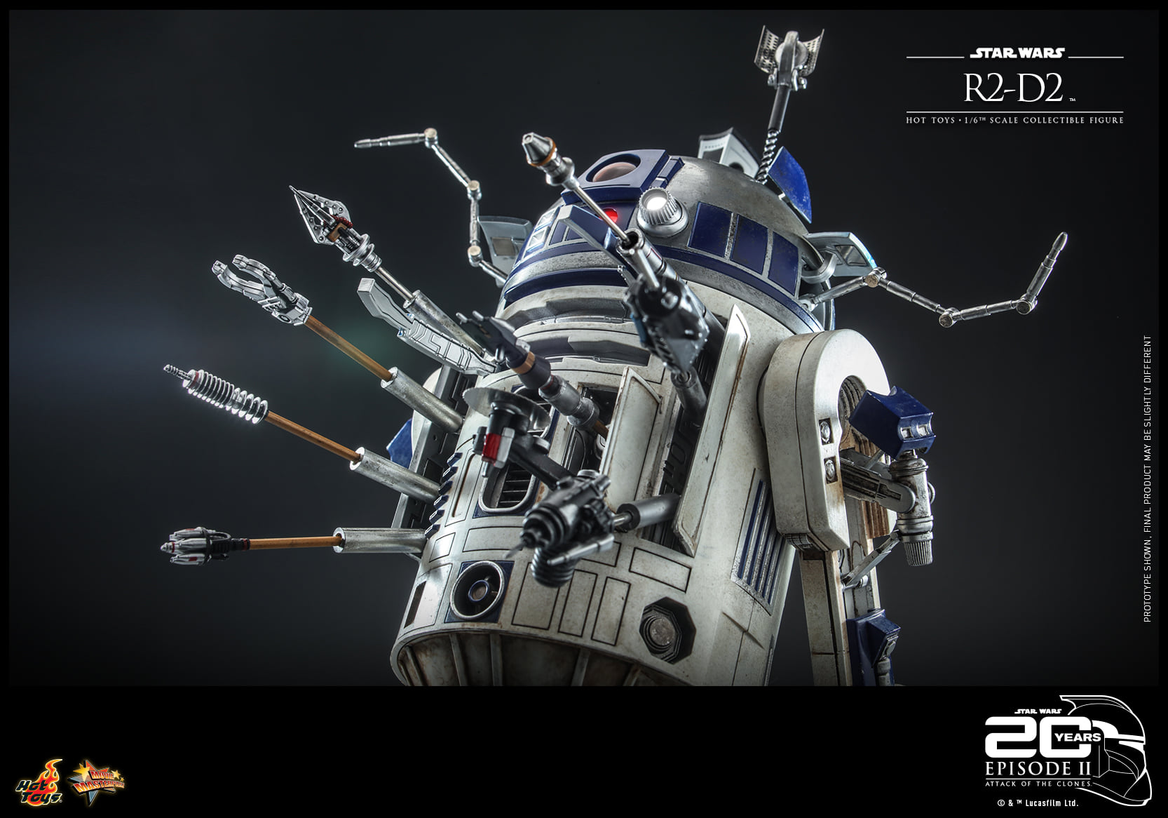 Hot Toys MMS651 1/6 Star Wars Episode II: Attack of the Clones™ - R2-D2™