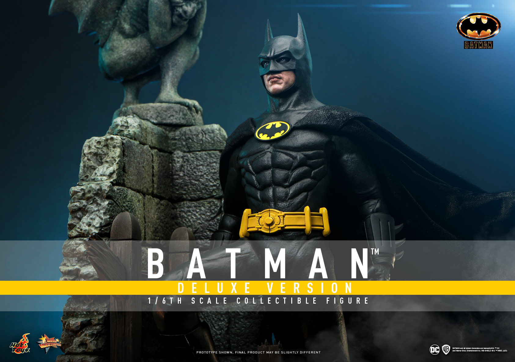 Hot Toys MMS693 1/6 Batman (1989) - Batman (Deluxe Version)