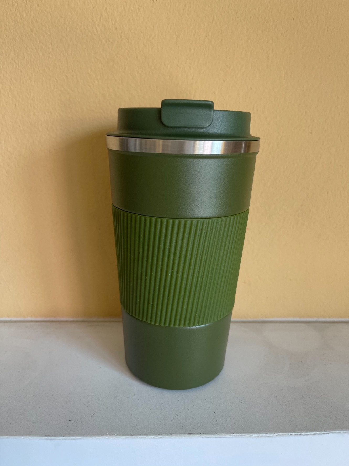 แก้วน้ำ แก้วน้ำสแตนเลสเก็บความร้อน-เย็น สกรีนโลโก้