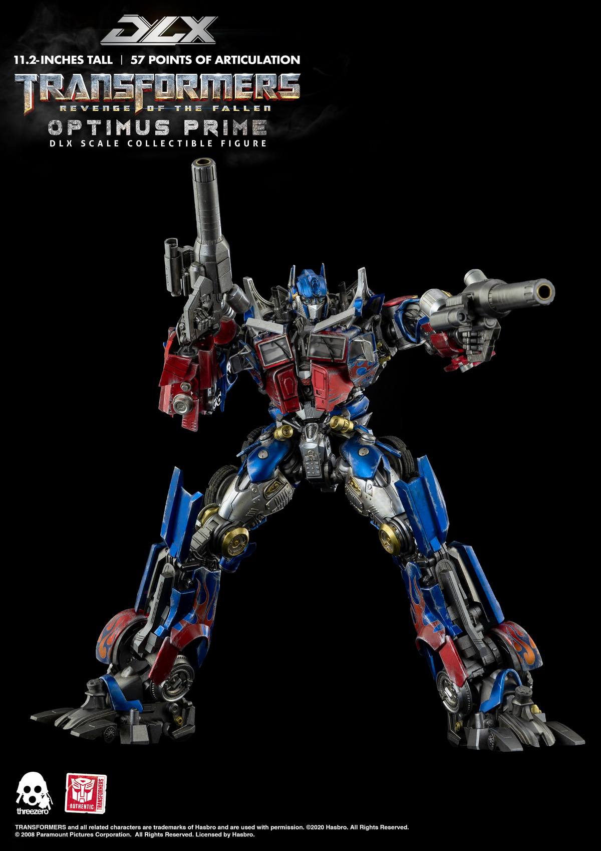 threezero 3Z0163 DLX Transformers: Revenge of the Fallen - Optimus Prime