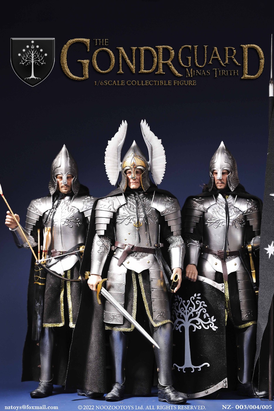 NOOZOOTOYS NZ003 NZ004 NZ005 1/6 Gondor
