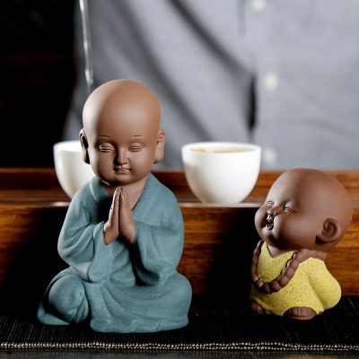ตุ๊กตาดินเผาตบแต่งห้อง พุทธนิกายเซน Zen Creative /นำเข้าจากแหล่งผลิตประเทศจีน