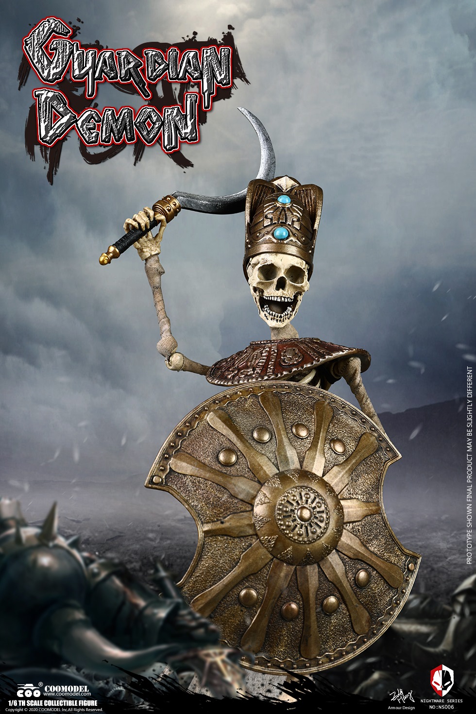 COOMODEL NS006 1/6 (DIE-CAST ALLOY) NIGHTMARE SEIRES: EGYPT - GUARDIAN DEMON