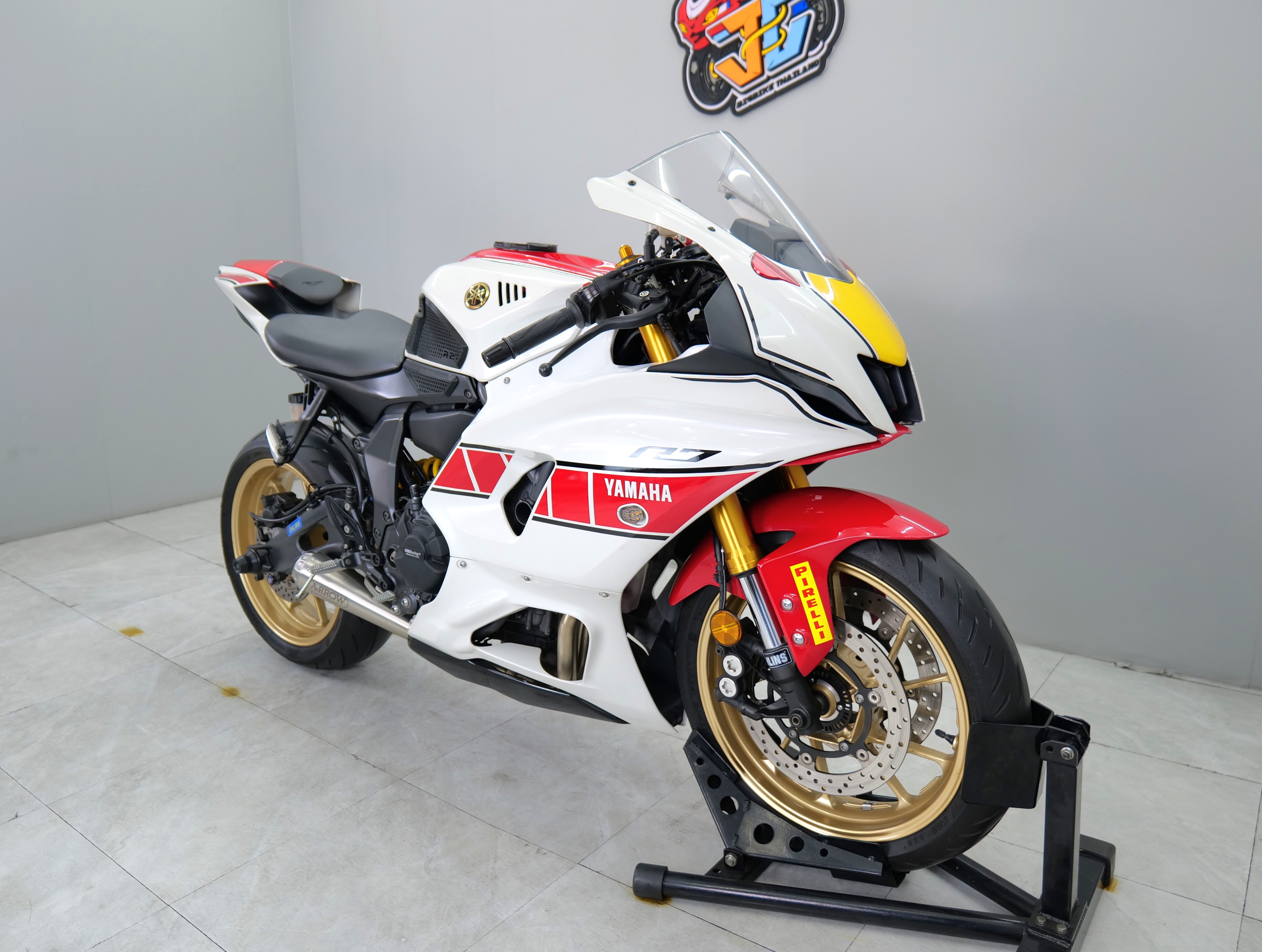❌️ ร้าน นี้ ไม่ กรอ ไมล์ ❌️หืมมมม 😲 สปอร์ตทอร์คหนักตัวแรงส์ 🎌 YAMAHA YZF-R7 รุ่นฉลอง 60 ปี WORLD GP 🏁 รถปี2022 แท้ๆ แต่งพอได้ซิ่ง