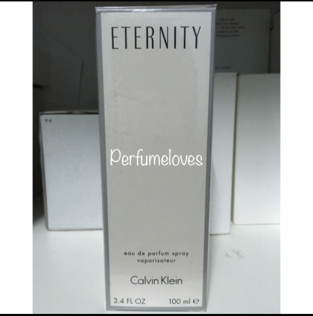 (แท้100%) Ck eternity women edp 100ml กล่องซีล per9