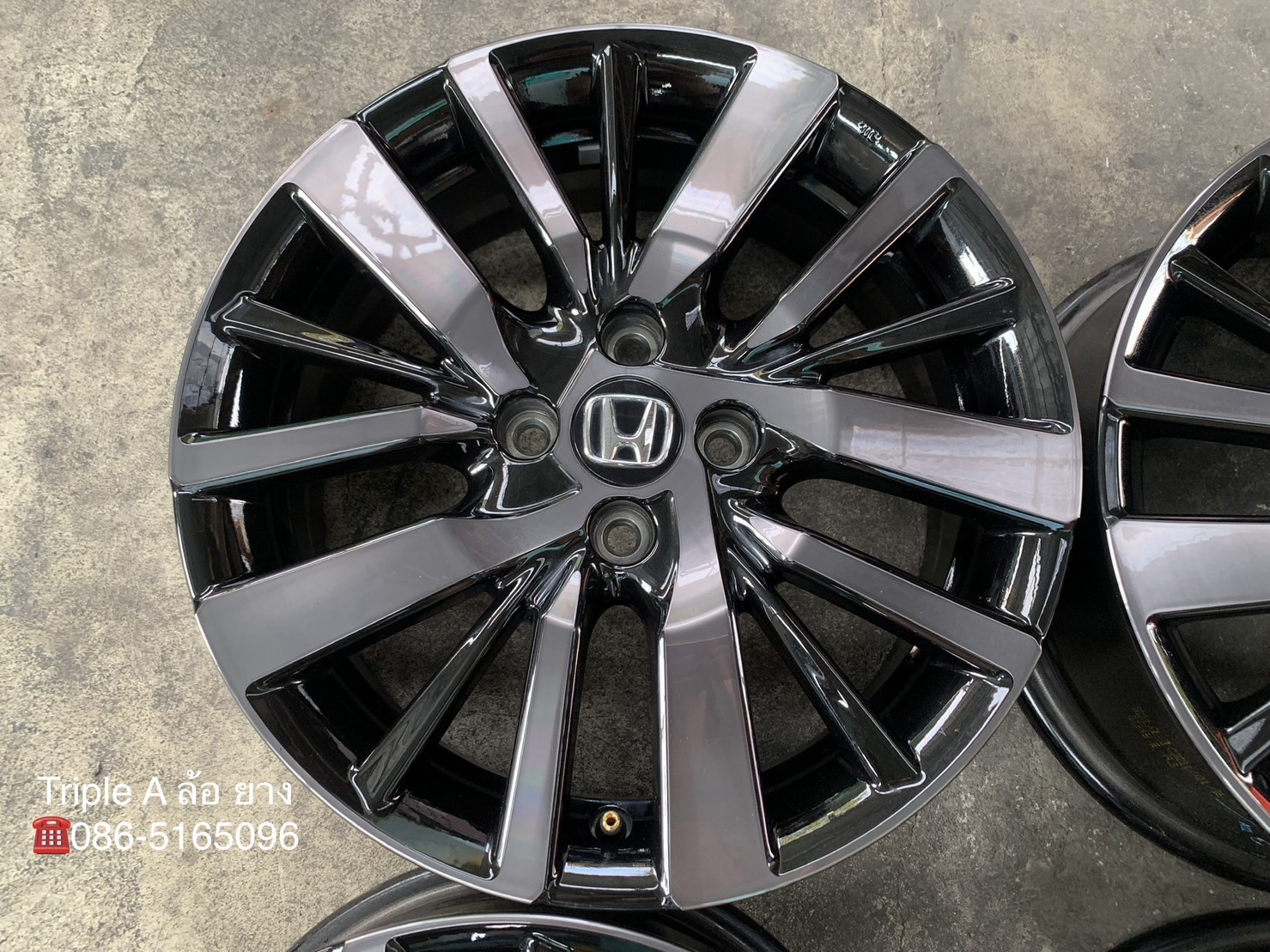 ✨ล้อแม็กป้ายแดง✨Honda City Hatchback รุ่นใหม่ ขอบ 16 ดำหน้าชา💖สวยกริ๊บ💖