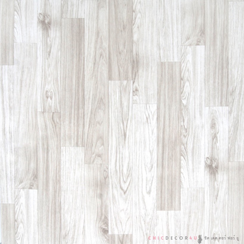 พีวีซีปูพื้น ลายไม้โมเดริน สีขาวเบจ White Beige-wood panel JP-012 หน้ากว้าง 100 ซม หนา 0.6 มม ยาวเมตรละ