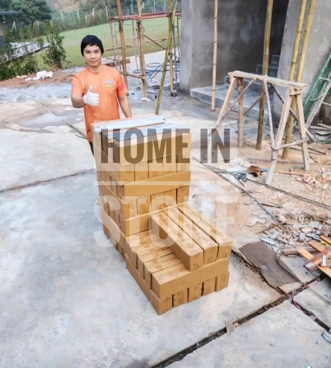 Silver grey wall panel Doi sa ket round 2