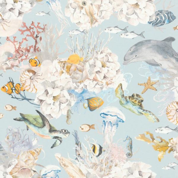 วอลเปเปอร์ลายเด็ก Kids World โปร 11.11 แบบหลังผ้า ทนทาน กันลามไฟ : Fabric-Backed Wall Paper