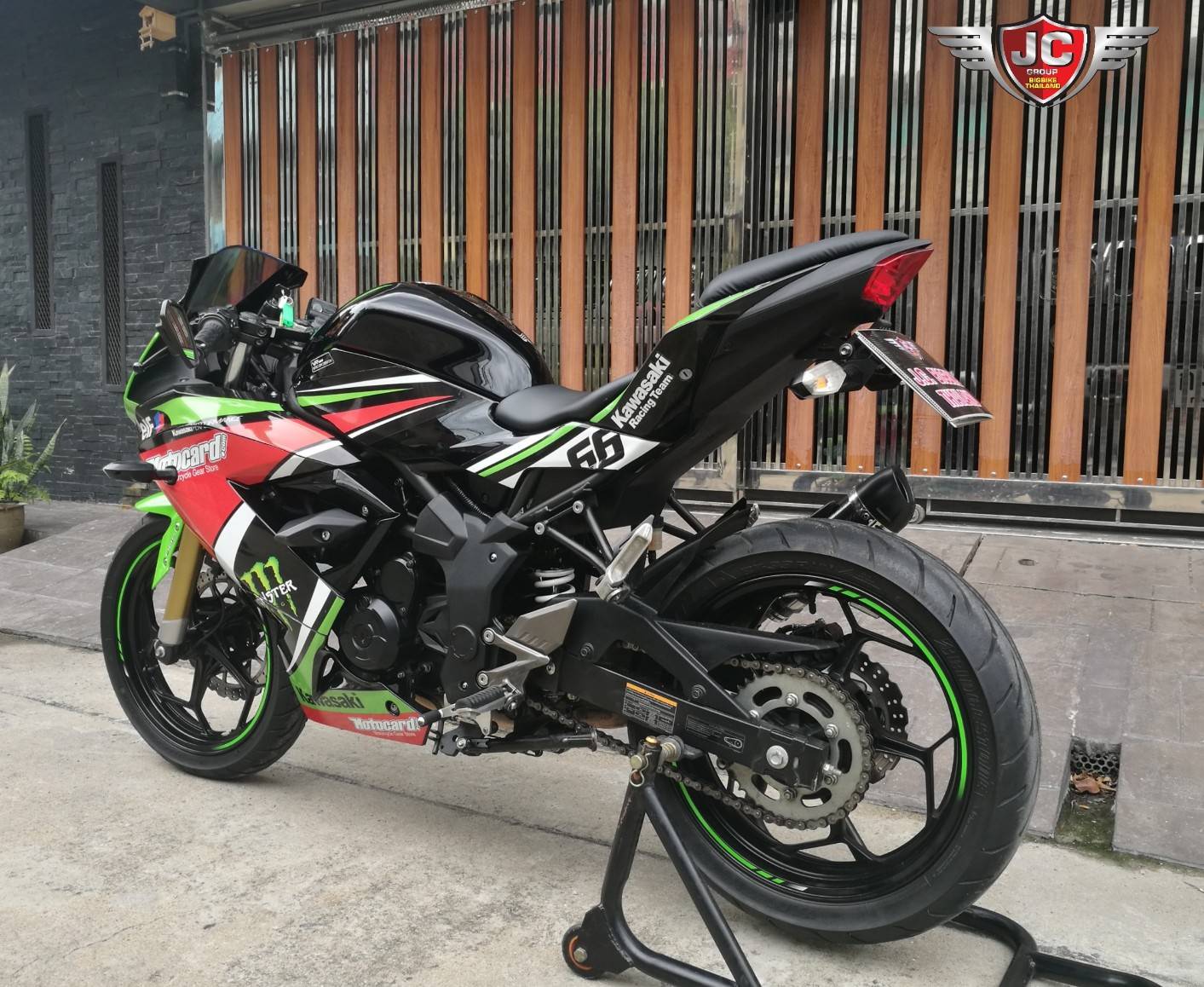 Ninja250SL รถบ้านแท้ ไม่ประมูลKRT Editionลายพิเศษ