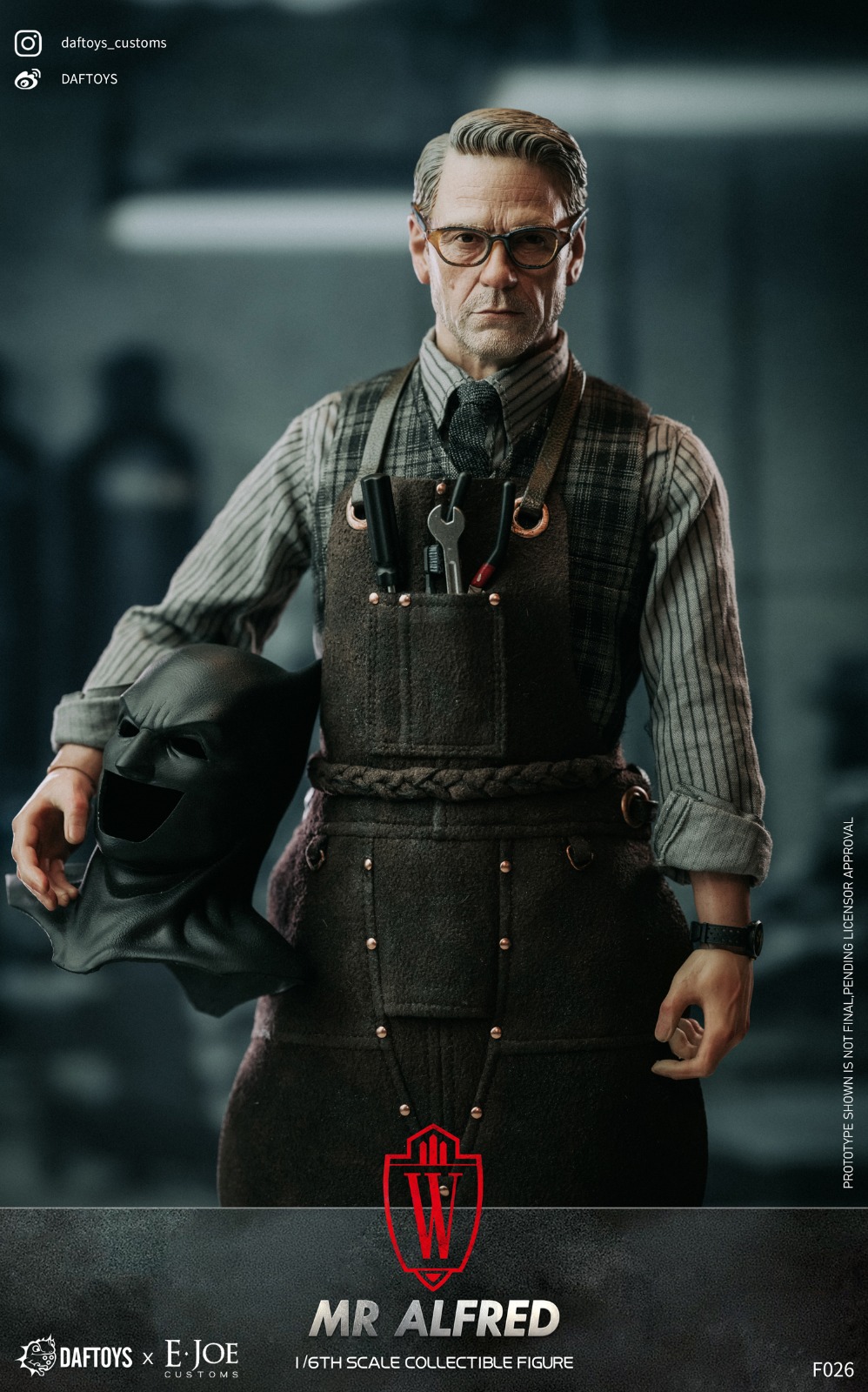 DAFTOYS x E.JOE CUSTOM F026 1/6 MR ALFRED