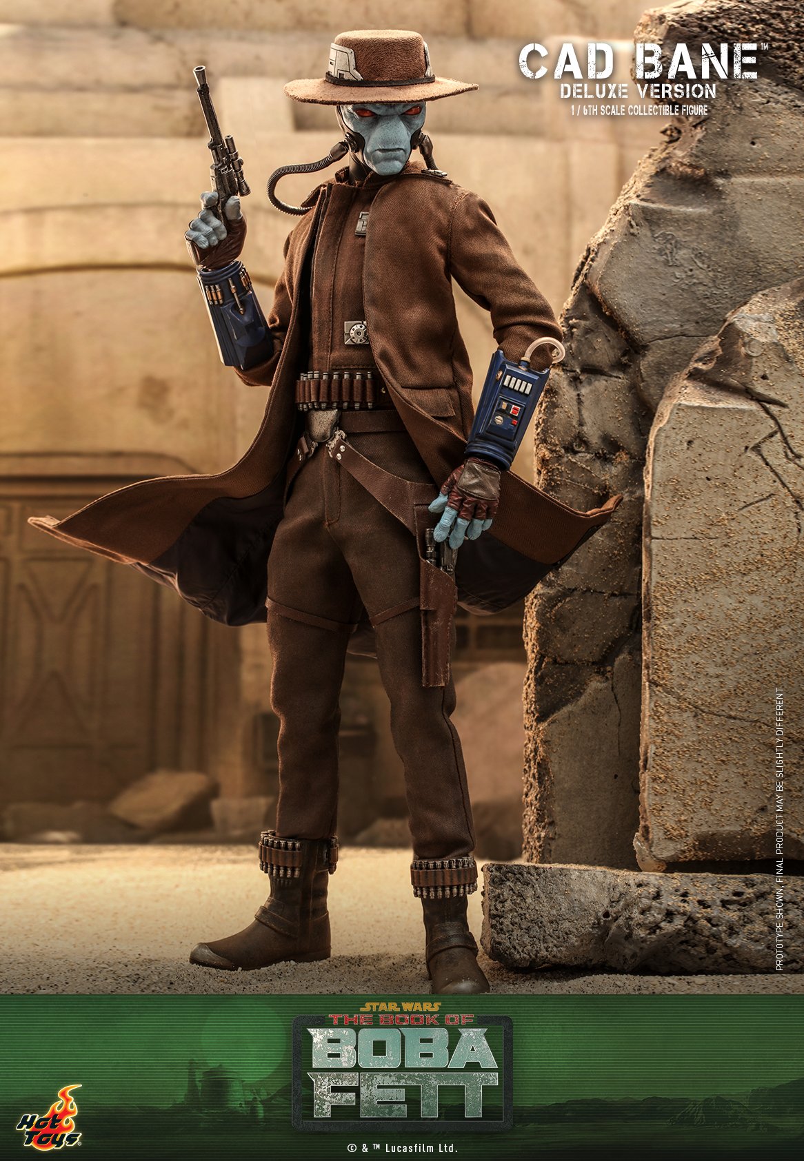 Hot Toys TMS080 1/6 Star Wars: The Book of Boba Fett™ - Cad Bane™ (Deluxe Version)