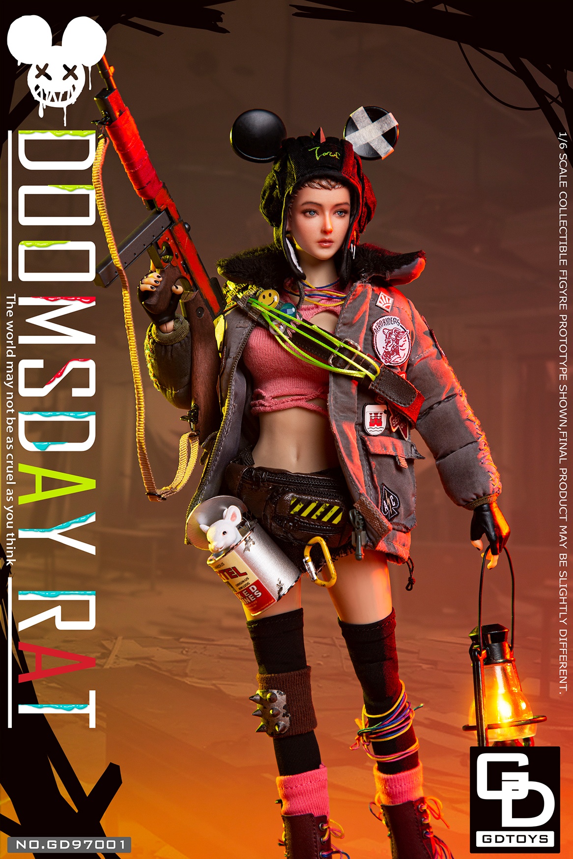 GDTOYS GD97001 1/6 Doomsday Rat