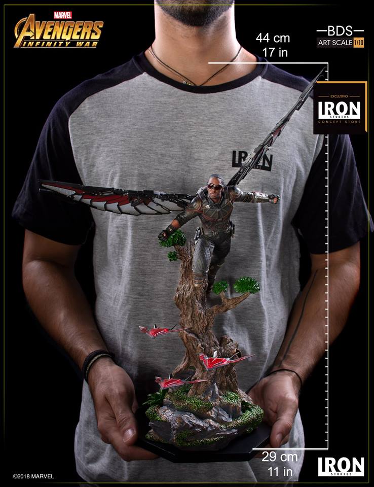 Iron Studios - Falcon BDS Art Scale 1/10 Avengers Infinity War