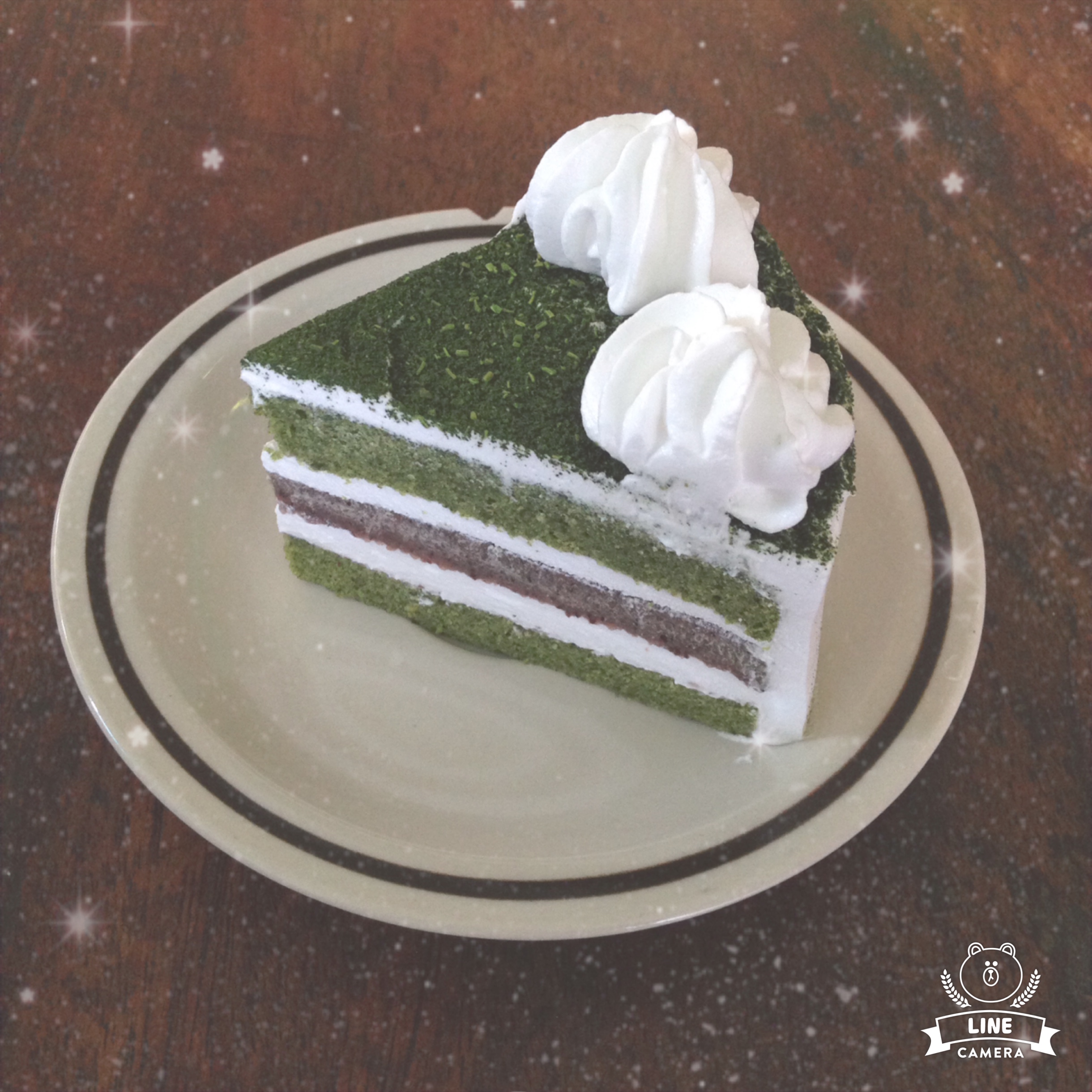 🌱เค้กชาเขียวถั่วแดง🌱 (2 ปอนด์) Matcha Green Tea Cake 🍵 (2 Pound / 7" x 7") 3 ชั้น