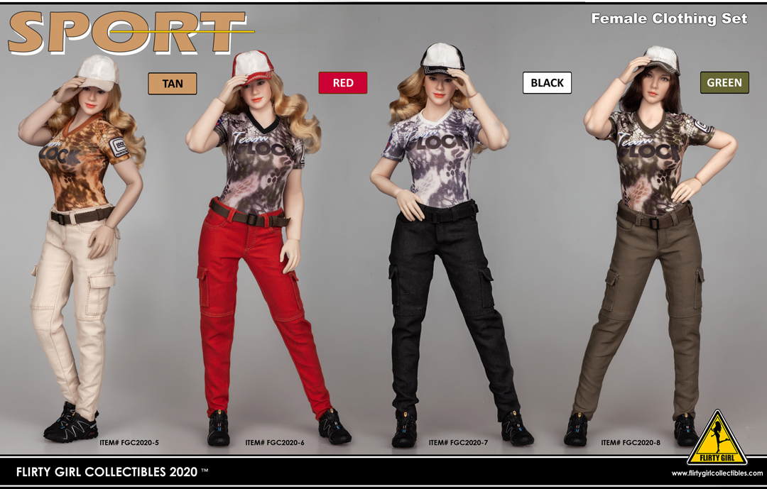 FLIRTY GIRL FGC2020-5 - 8 Sport Female Clothing - Pants Set