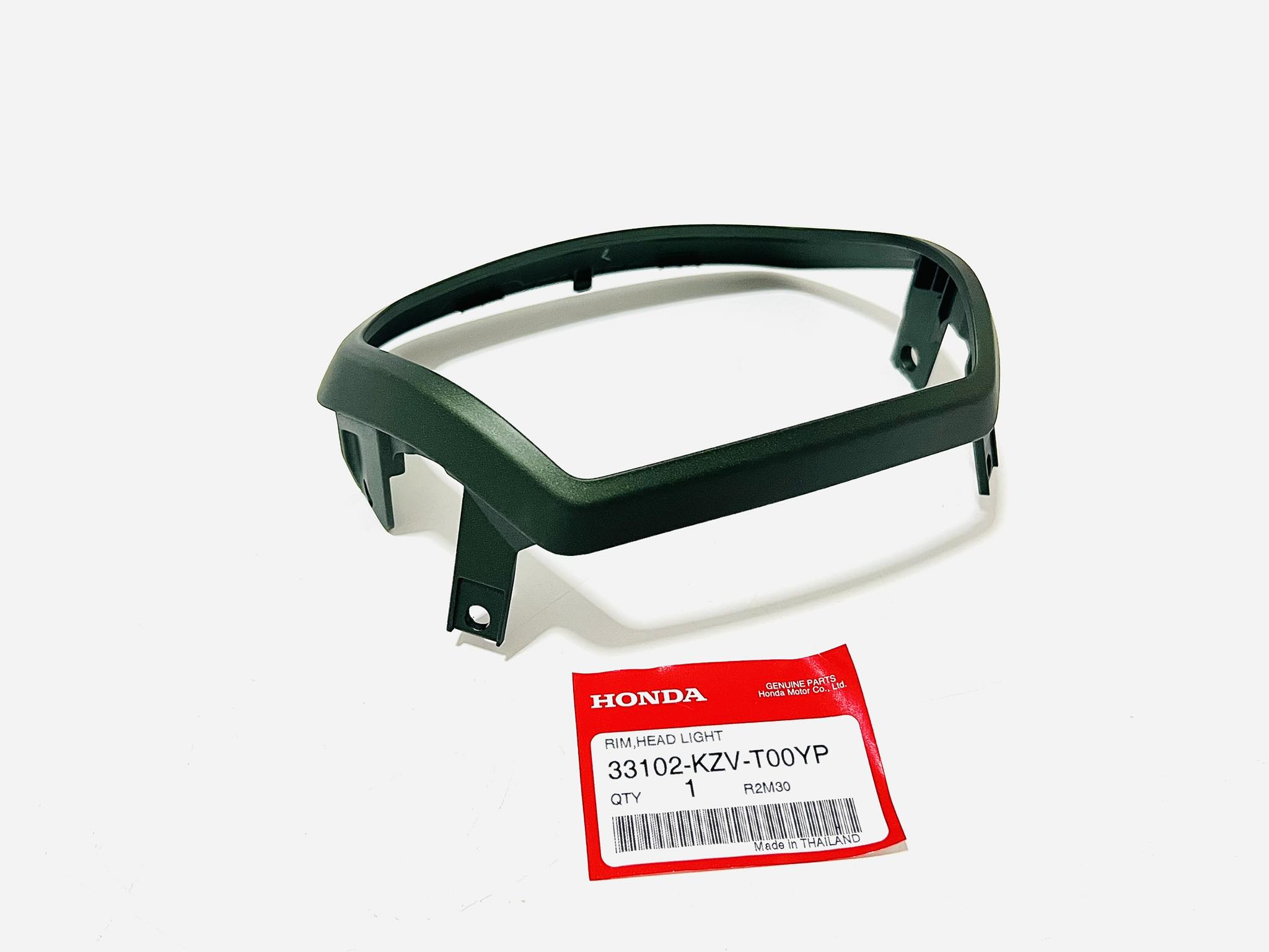 ขอบไฟหน้าดรีมซูปเปอร์คลับ super cub รุ่นไฟเหลี่ยม สีเขียวขาว แท้ รอ