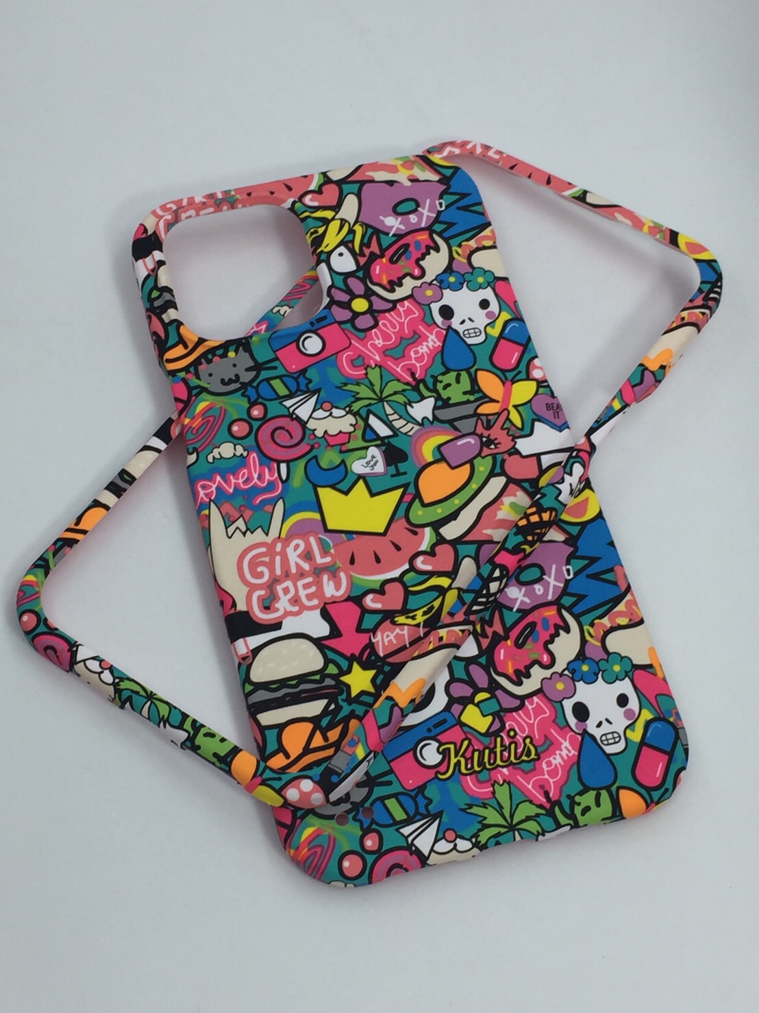 เคสคูทิส(Kutis)เคสไอโฟน12MAX(ลายStreet)มาใหม่ เคสประกบหน้า-หลัง เคสเรืองแสง เคสลายวินเทจ ร้านSuperhero Klongthom