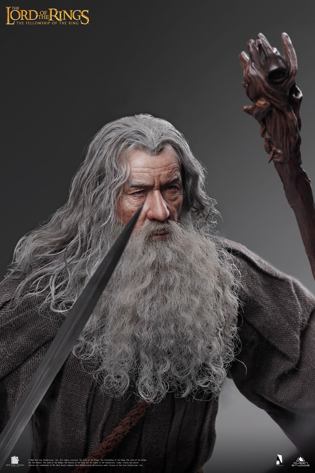 Queen Studios × INART IA002N 1/6 The Lord of The Rings: The Fellowship of The Ring - Gandalf