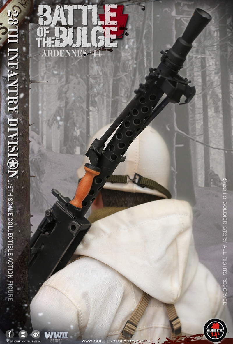 Soldier Story SS-111 WWII Series 28th Infantry Division 1/6 Battle of the Bulge - Ardennes '44