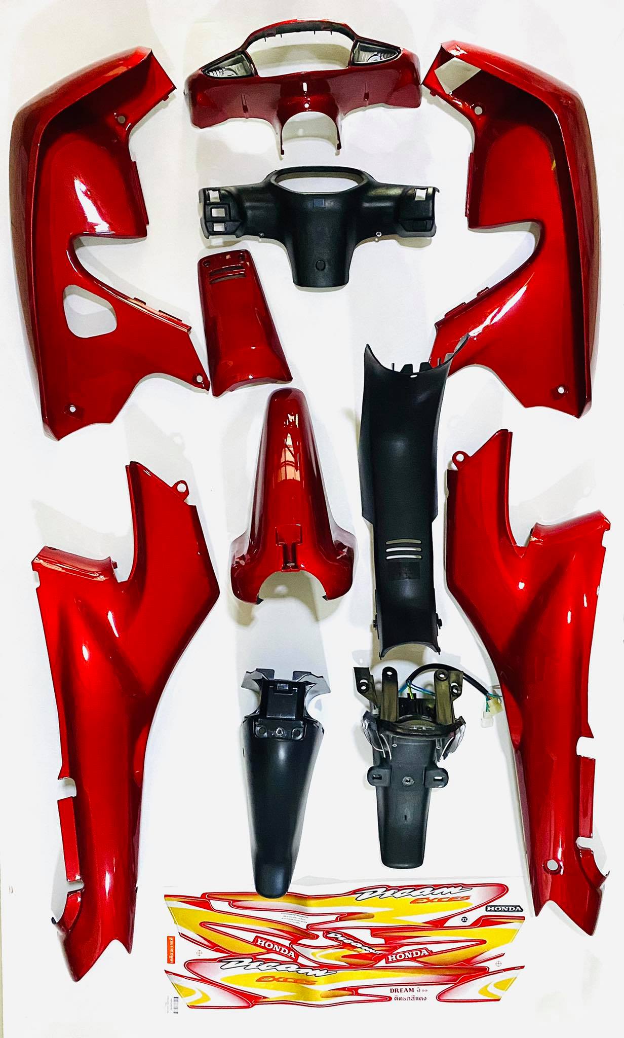 ชุดสีดรีม99 ดรีมexces ครบชุดทั้งคัน