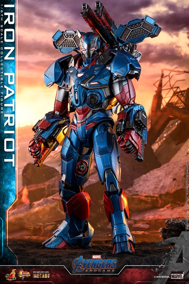 Hot Toys MMS547D34 AVENGERS : ENDGAME - IRON PATRIOT