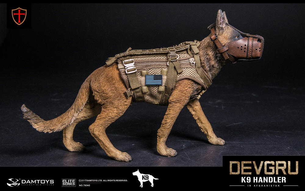 DAMTOYS No.78040, No.78040-1 DEVGRU K9-handler in Afghanistan