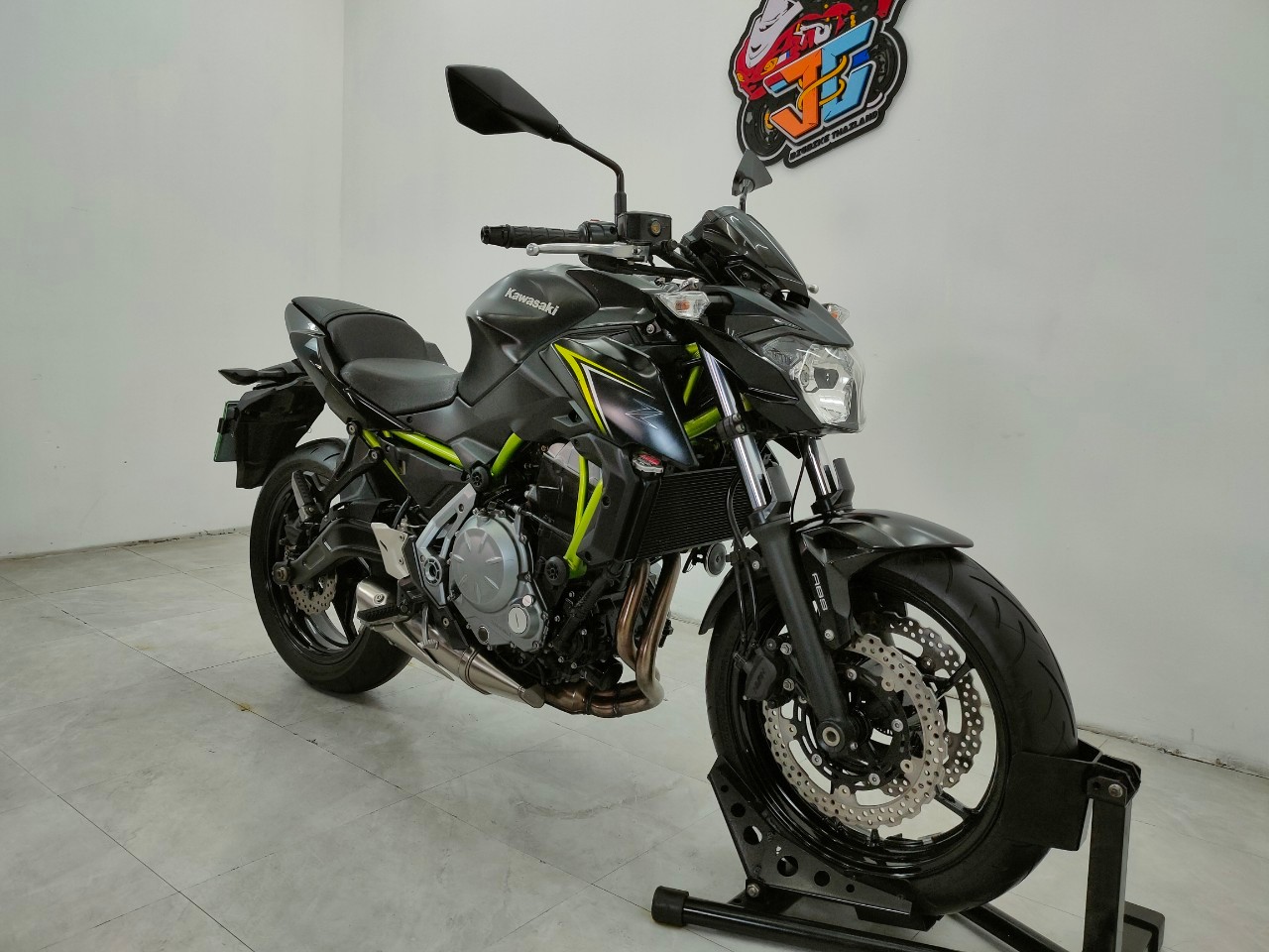 KAWASAKI Z650 ปี2018 รถ 1 ใน 1000 ใหม่กว่านี้ไม่ได้ละ 25กิโลแท้ รถใหม่ดีๆนี่เอง