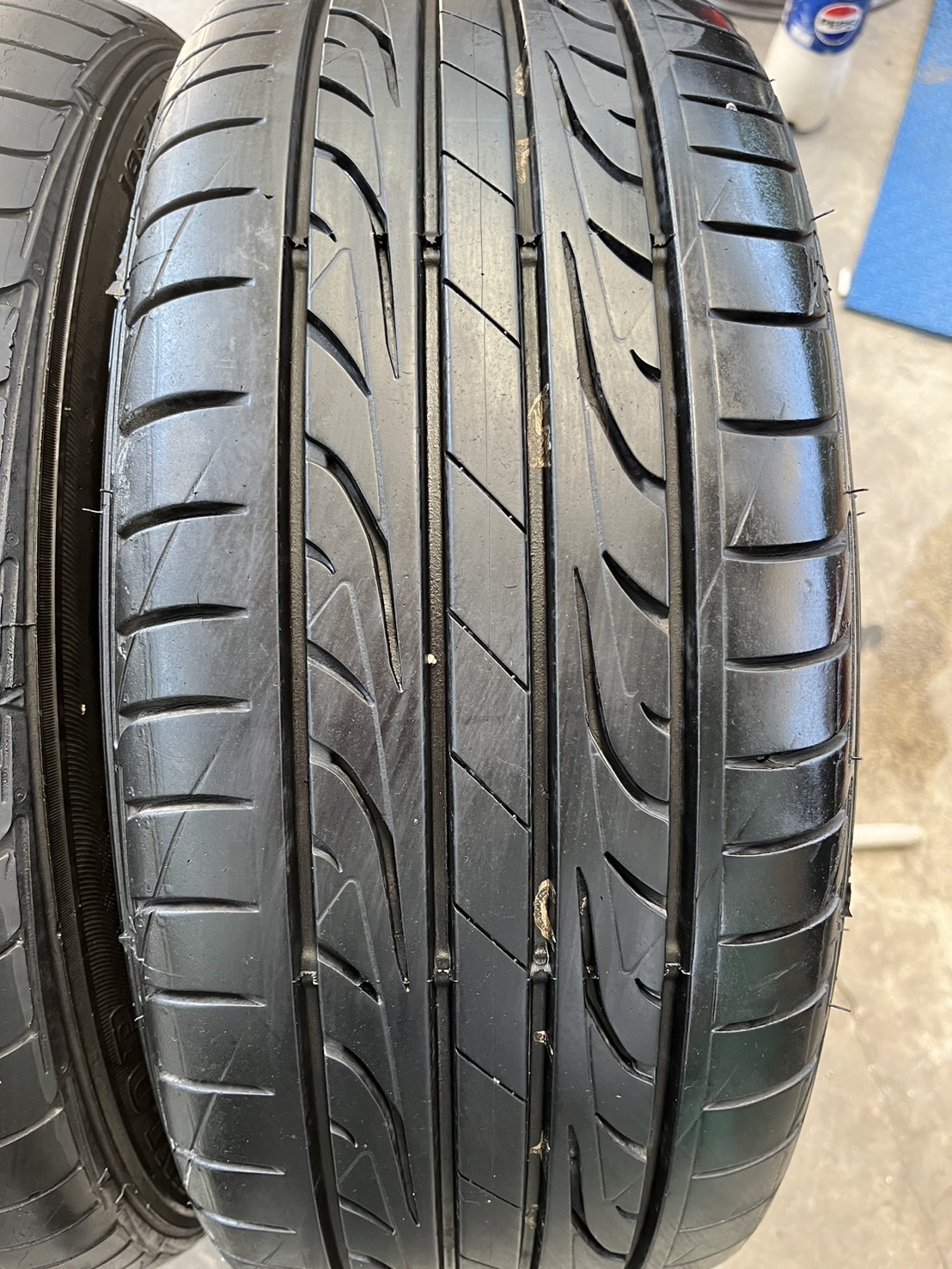 ✨ล้อแม็ก 4รู100✨INFORGED ขอบ 15 สีเทา แถมยาง 195-50-15 Dunlop