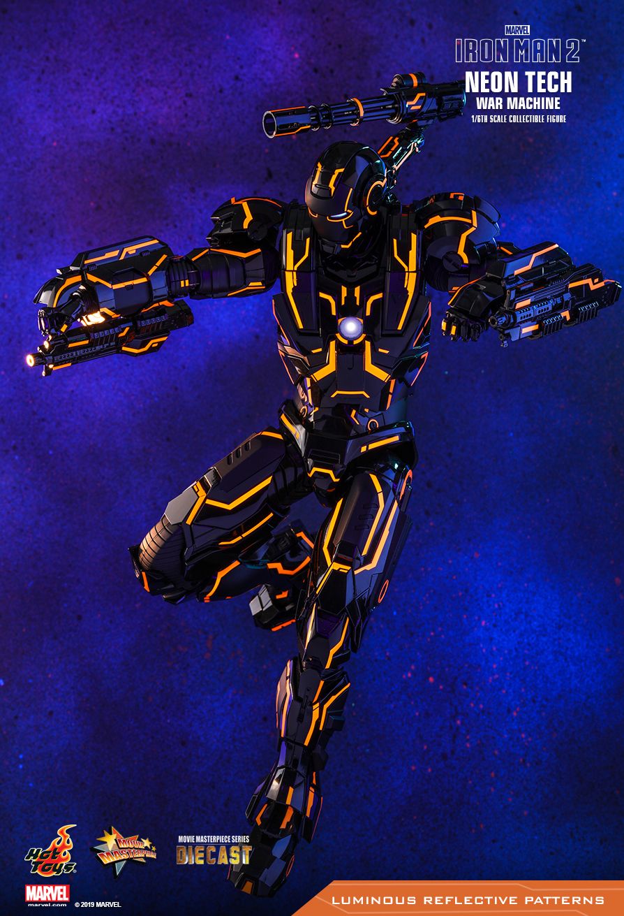 Hot Toys MMS553D35 IRON MAN 2 - NEON TECH WAR MACHINE