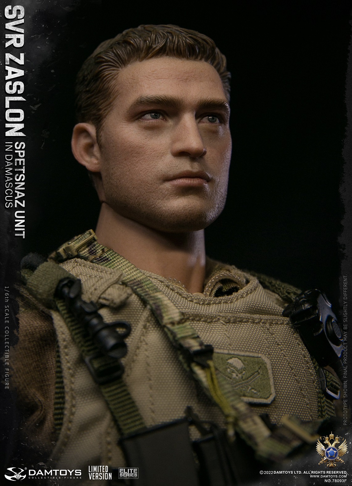 DAMTOYS 78093F 1/6 SVR ZASLON SPETSNAZ UNIT IN DAMASCUS (LIMITED VERSION)