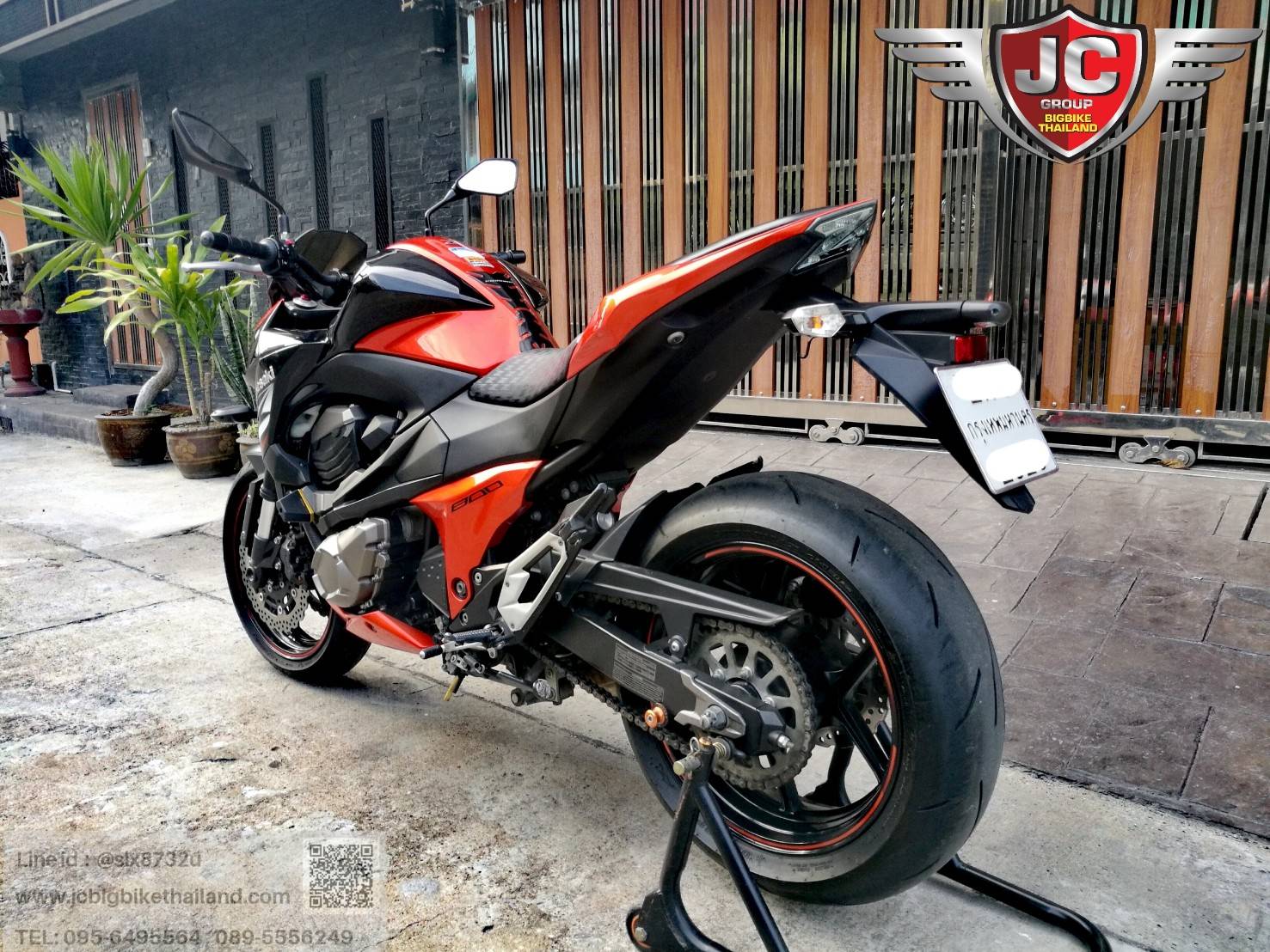 Z800 วิ่งน้อย 8,xxx โลแท้ (สายจอด)