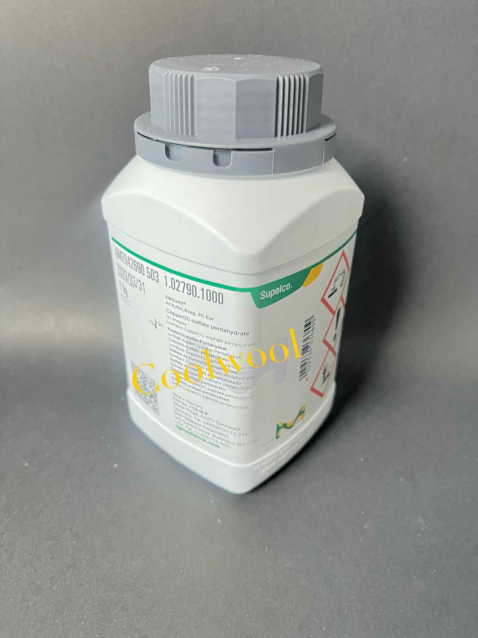 MERCK™ Copper(II) sulfate pentahydrate for analysis EMSURE 1 KG