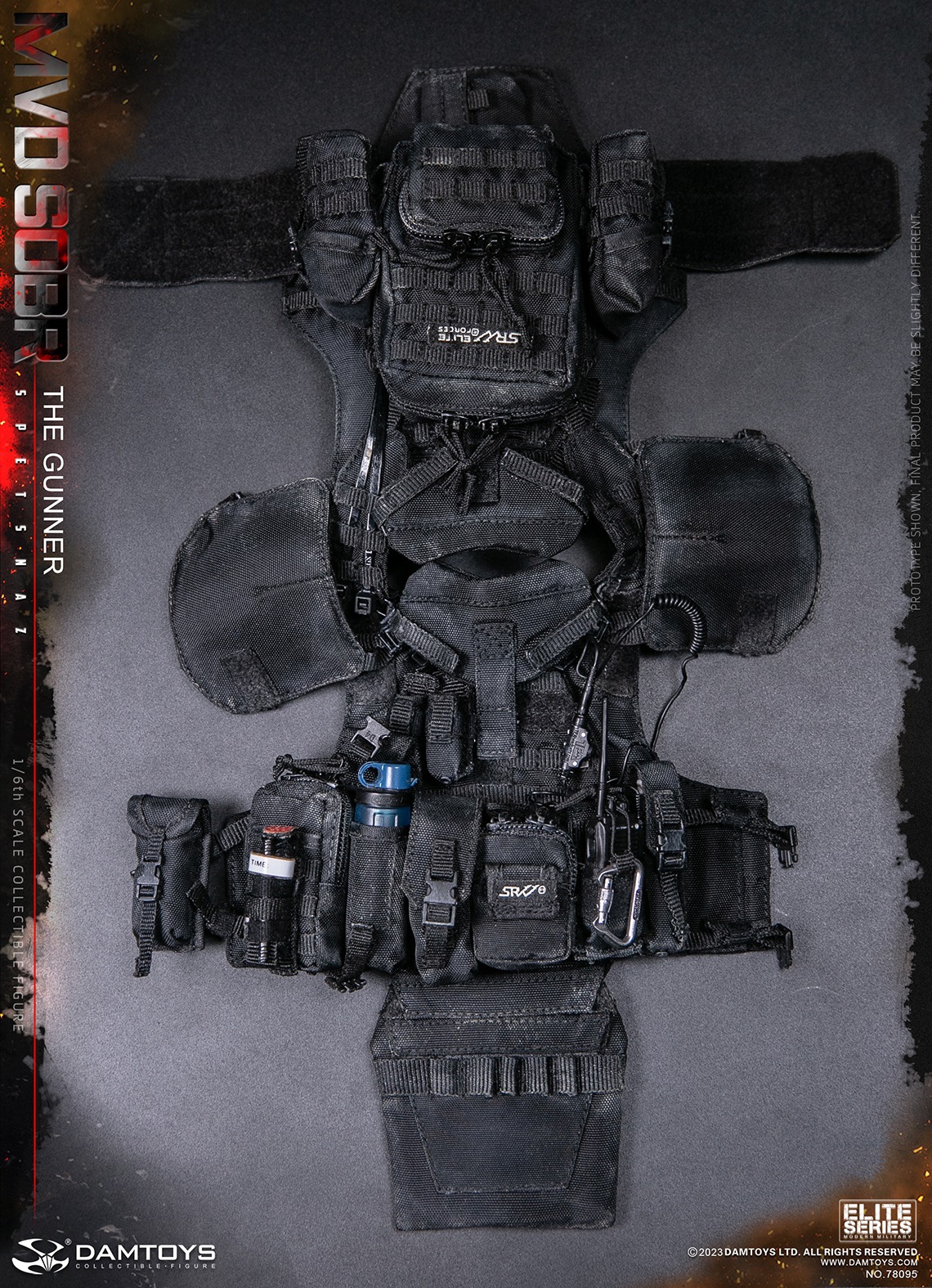 DAMTOYS 78095 1/6 SPETSNAZ MVD SOBR THE GUNNER