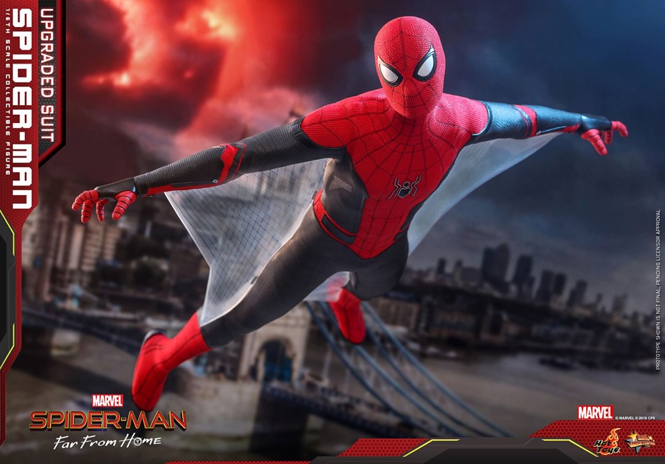 Hot Toys MMS542 Spider-Man: Far From Home - Spider-Man (Upgraded Suit)