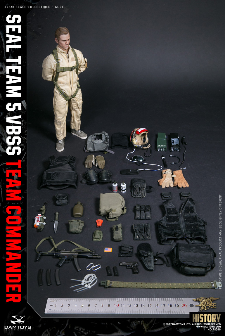 DAMTOYS No.78046 SEAL TEAM 5 VBSS - TEAM COMMANDER