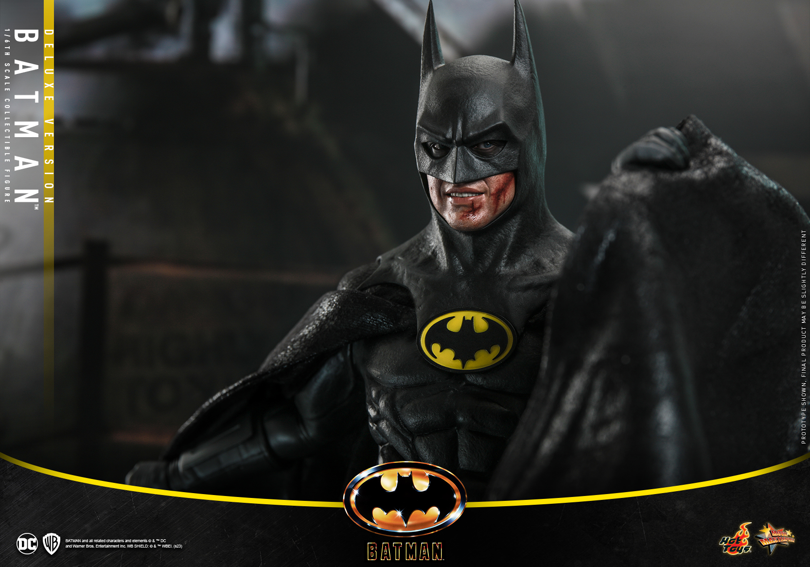 Hot Toys MMS693 1/6 Batman (1989) - Batman (Deluxe Version)