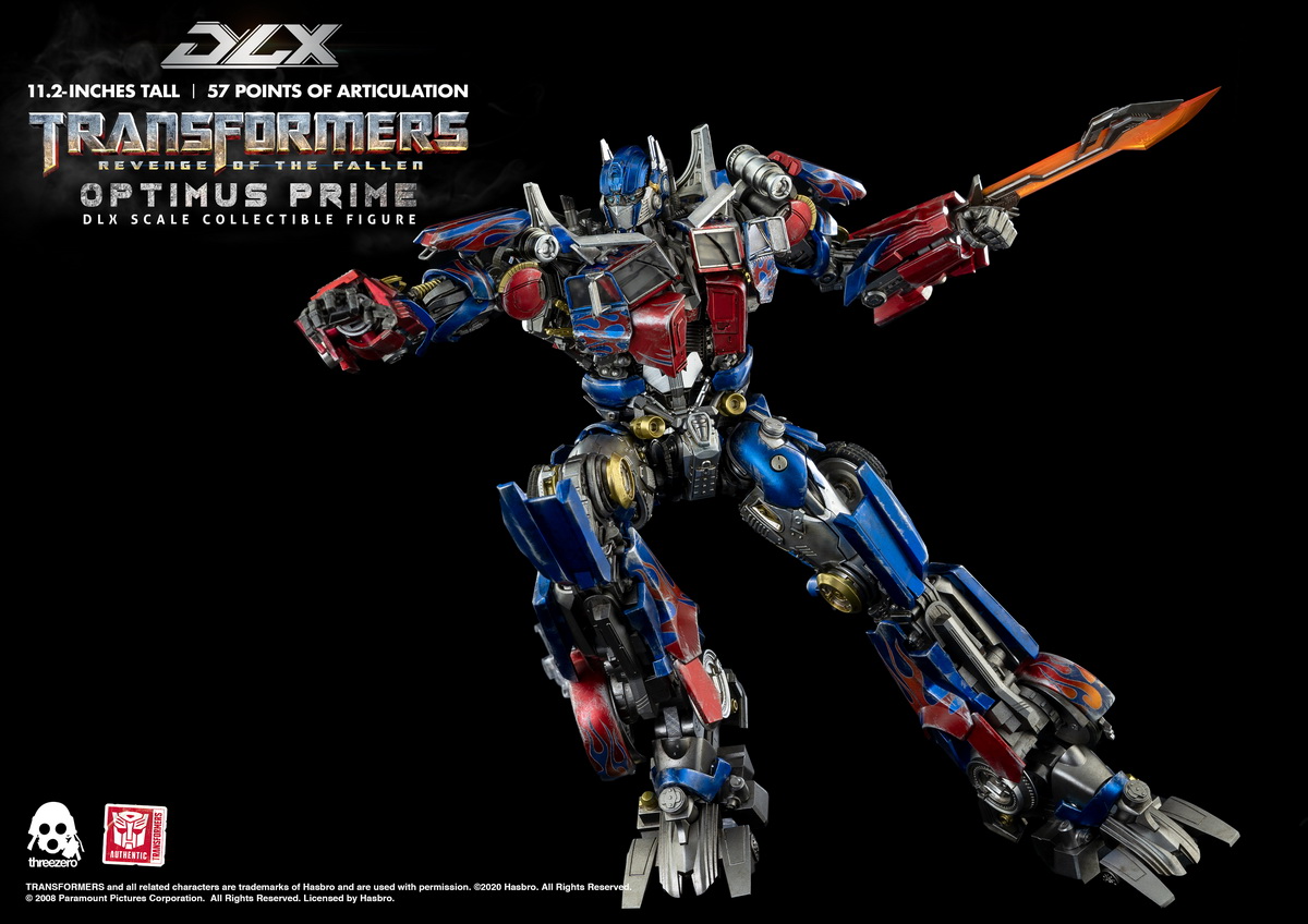 threezero 3Z0163 DLX Transformers: Revenge of the Fallen - Optimus Prime