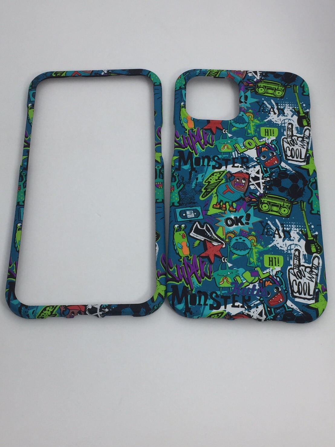 เคสคูทิส(Kutis)เคสไอโฟน12MAX(ลายMonster)มาใหม่ เคสประกบหน้า-หลัง เคสเรืองแสง เคสลายวินเทจ ร้านSuperhero Klongthom