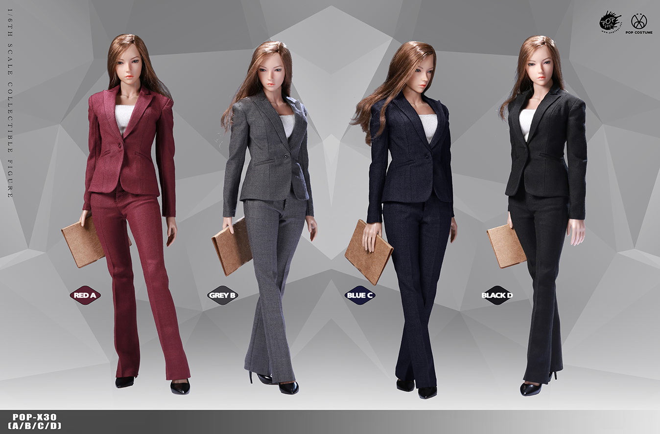 POPTOYS X30 1/6 Office Lady - Female suit Pants Ver.