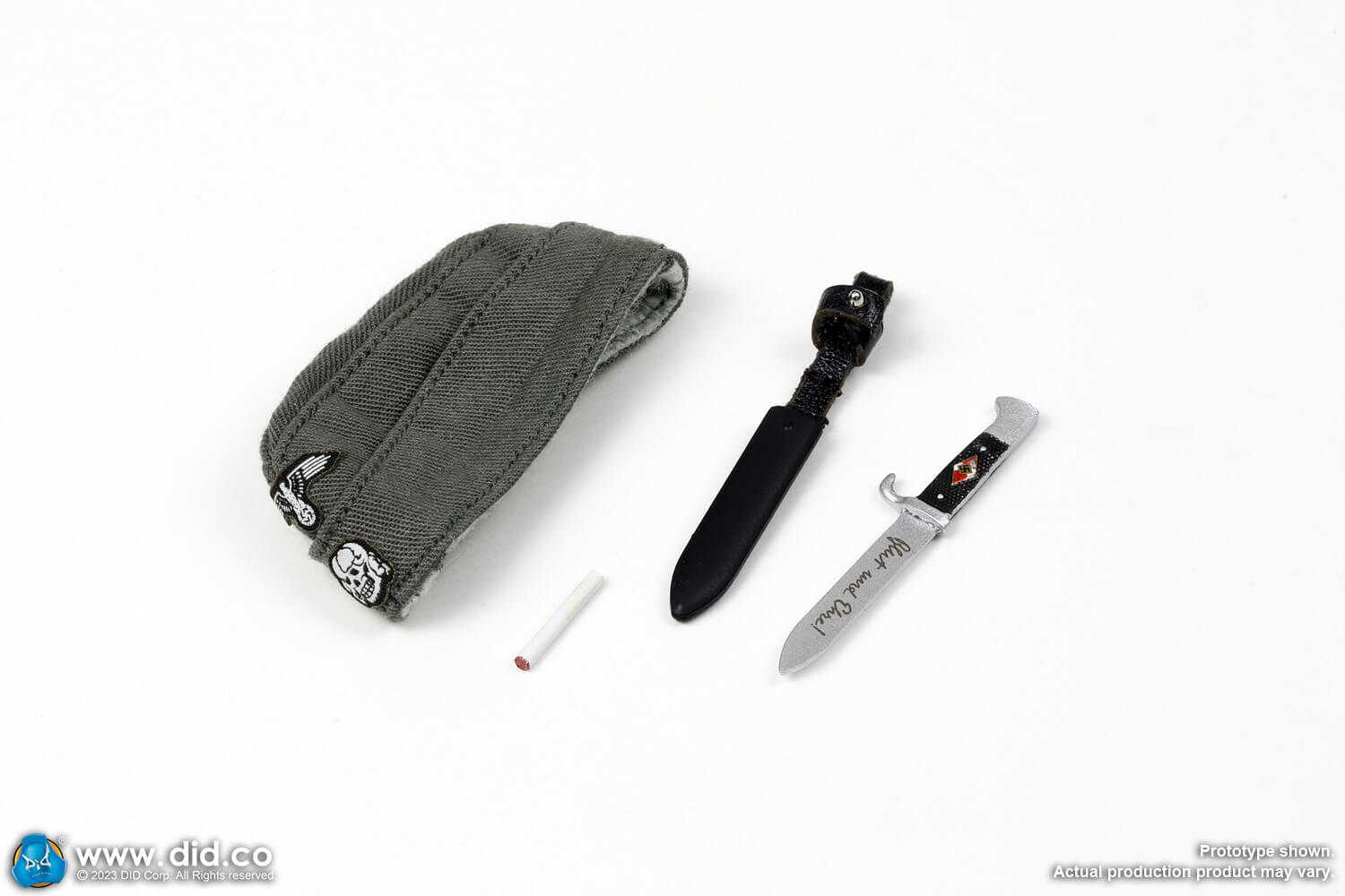 DID D80169 1/6 WWII German 12th SS Panzer Division MG42 Gunner – Otto