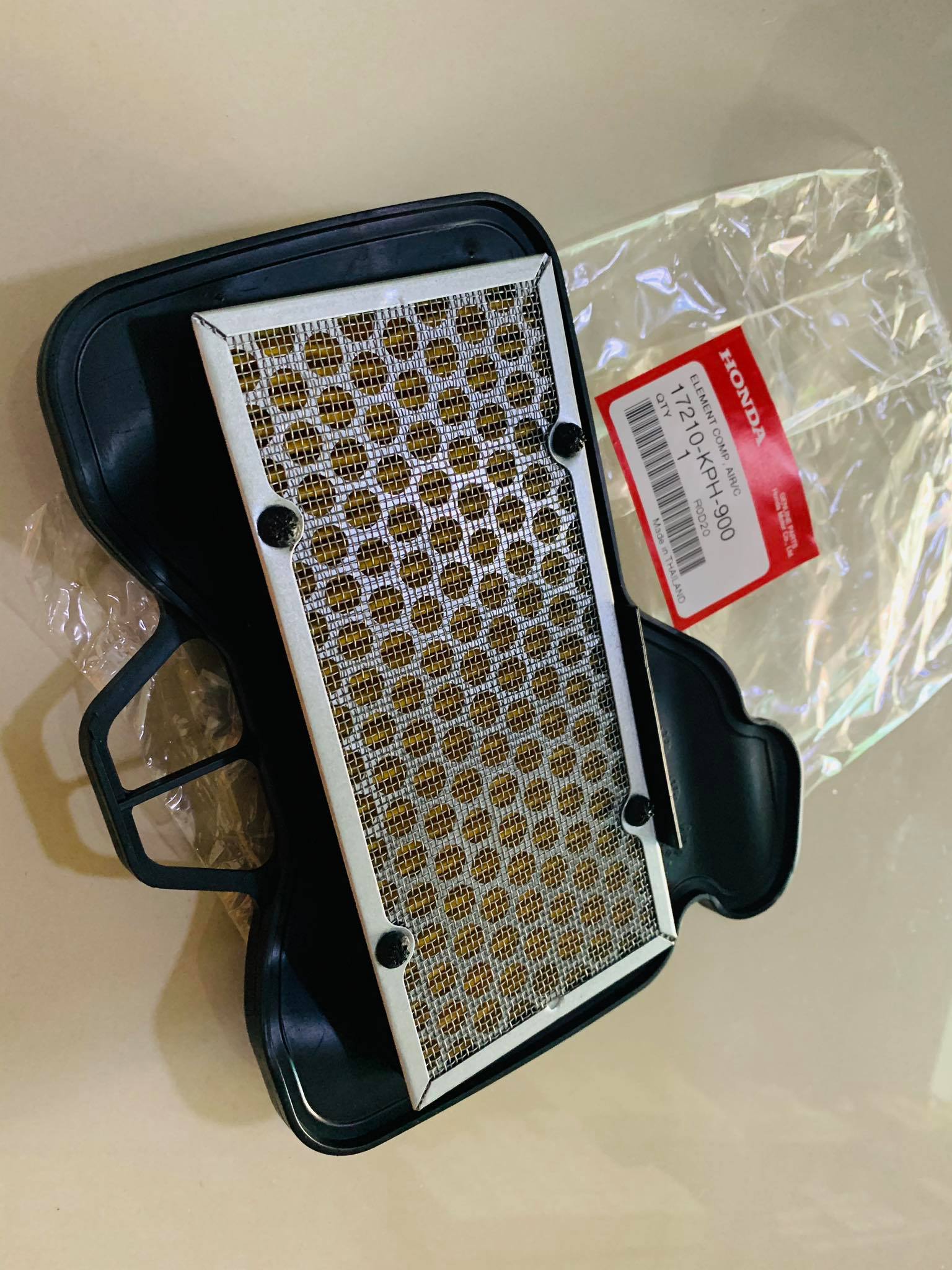 ไส้กรองดรีม 125 เวฟ125 แท้ศูนย์