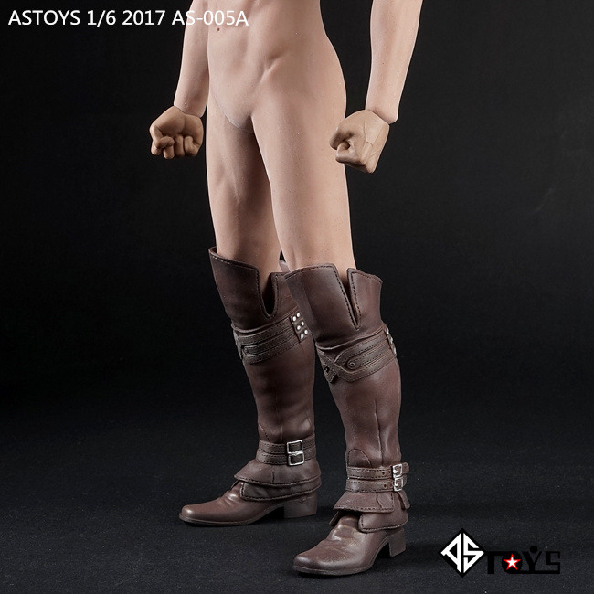 AS Toys AS005A Man Assassin boots (Brown)