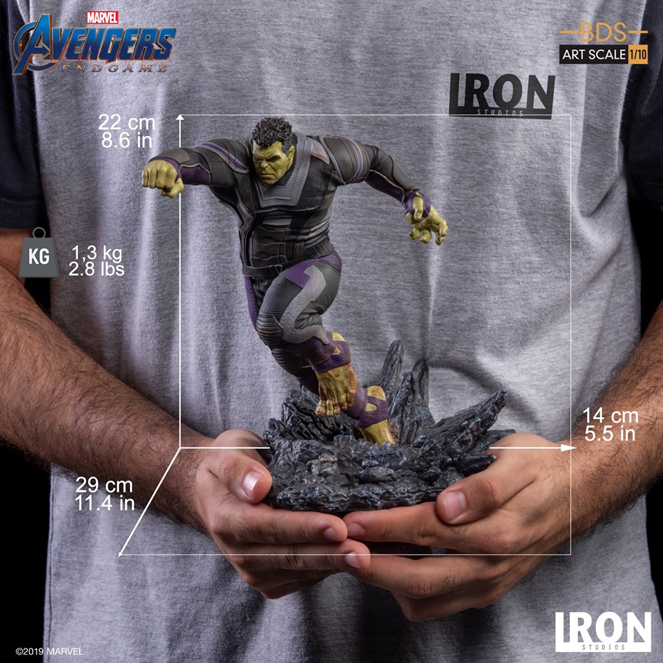 Iron Studios BDS Art Scale 1/10 Avengers: Endgame - Hulk