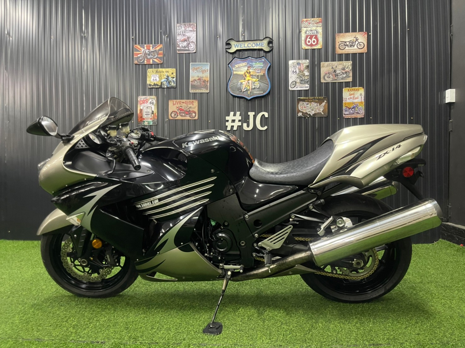 Kawasaki Ninja #Zx14 Spac.นอก ปี2011 โคตรสายจอด "ไมล์แท้9พัน+สีเดิมทุกชิ้น"