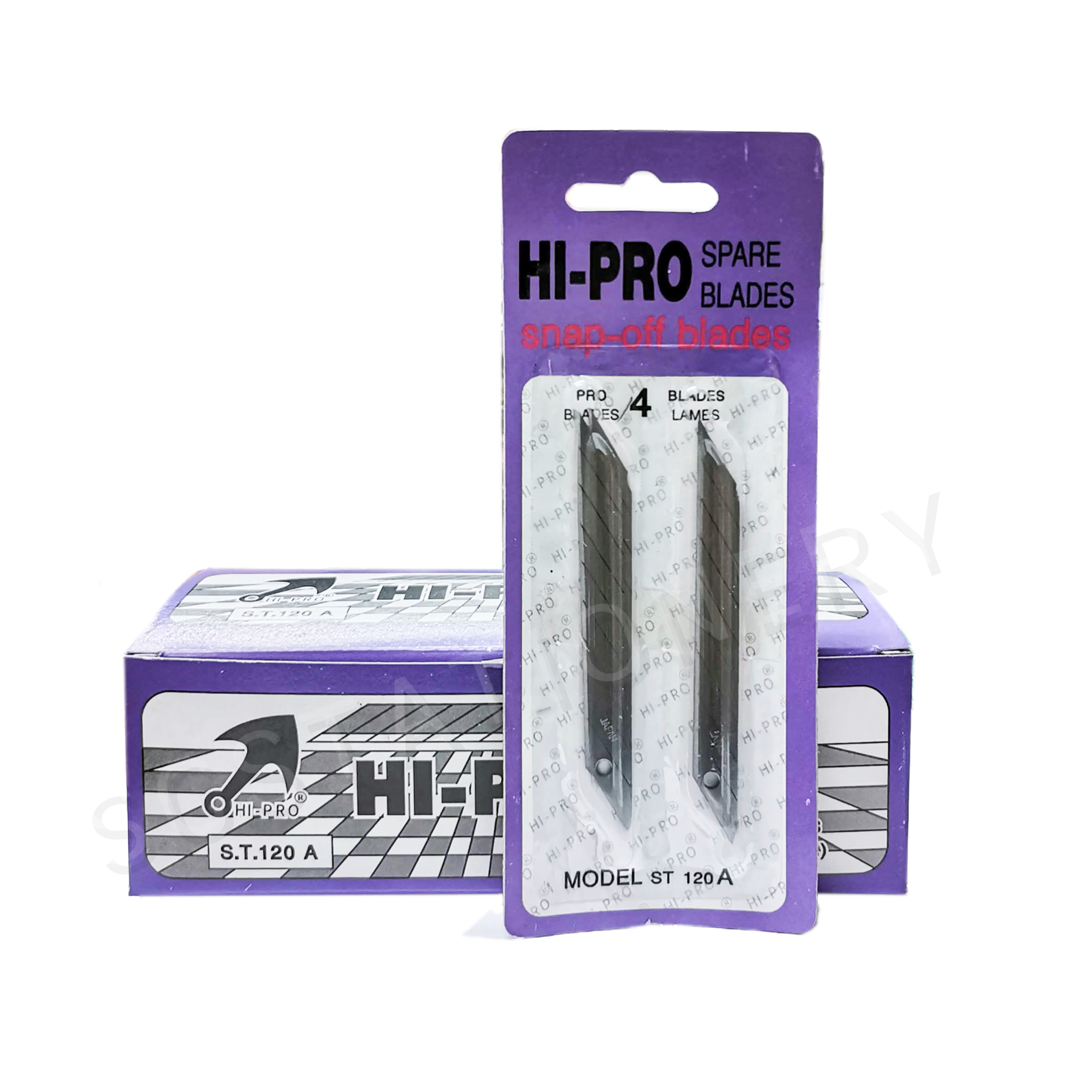 ใบมีดคัตเตอร์ 30องศา เล็ก ไฮโปร NO.ST120A